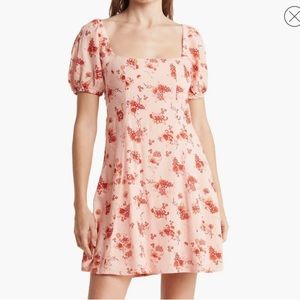 NWT! NSR Nove Minidress in Pink Blossom